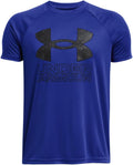Under Armour Boys' Tech Hybrid Printed Fill Short-Sleeve T-Shirt