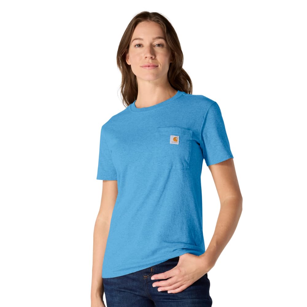 Carhartt Women's Iconic WK87 Pocket T-Shirt