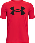 Under Armour Boys' Tech Hybrid Printed Fill Short-Sleeve T-Shirt