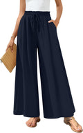 Bestbee Wide Leg Palazzo Pants for Women Dressy Casual Teacher Outfits