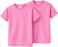 Gildan Unisex-Child Gildan Youth Heavy Cotton T-Shirt, Style G5000b, 2-Pack