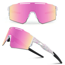 Load image into Gallery viewer, Ukoly Cycling Sunglasses for Men Women with 3 Interchangeable Lenses, Polarized Sports Sunglasses, Baseball Sunglasses