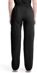 Dickies EDS Signature Scrubs for Women, Elastic Waist Pull-On Cargo Pants for Women in Soft Brushed Poplin - 86106