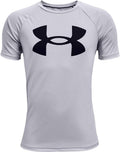 Under Armour Boys' Tech Hybrid Printed Fill Short-Sleeve T-Shirt