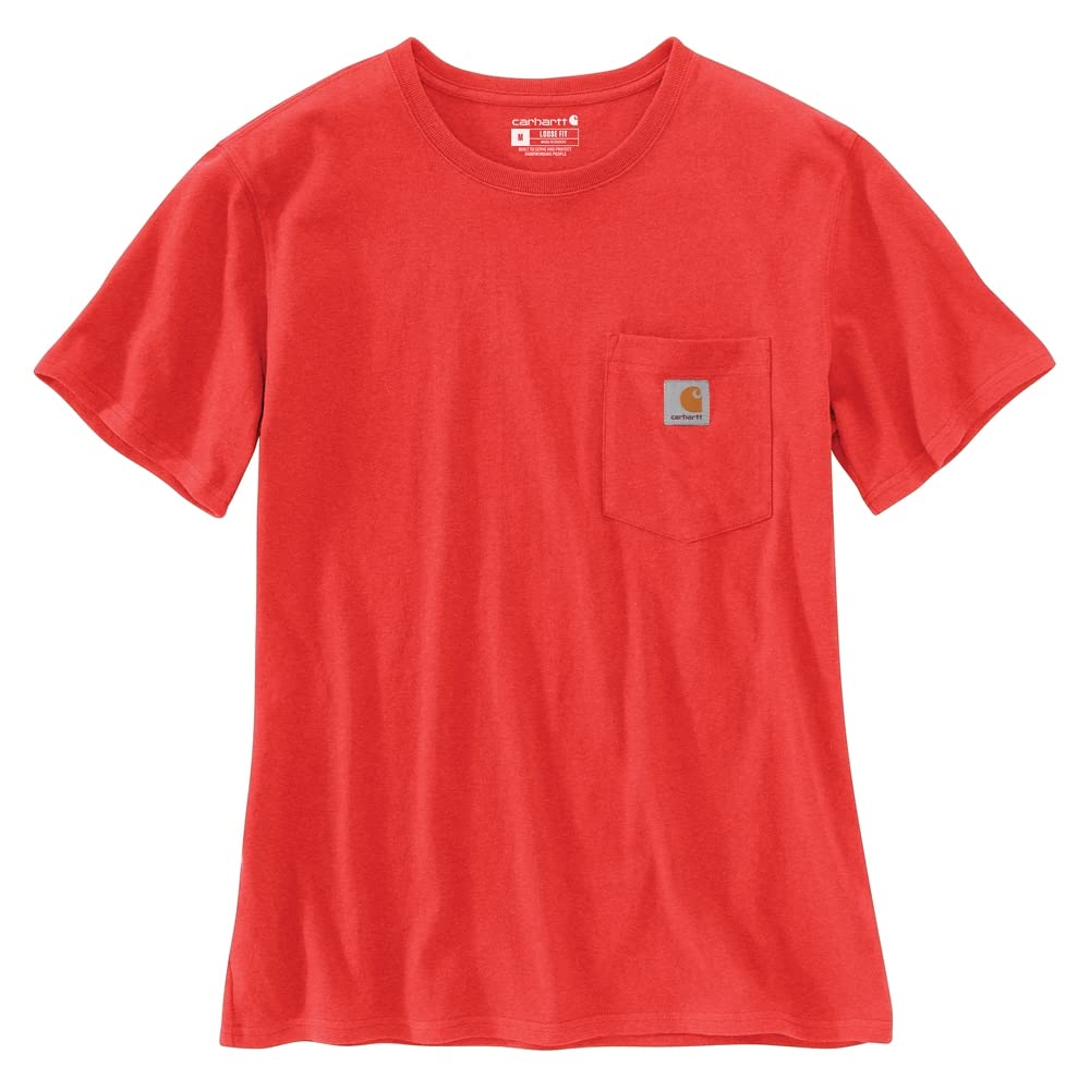Carhartt Women's Loose Fit Heavyweight Short-Sleeve Pocket T-Shirt Closeout