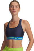Under Armour Women's Crossback Mid Impact Sports Bra