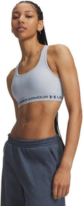 Under Armour Women's Crossback Mid Impact Sports Bra