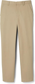 French Toast Boys' Adjustable Waist Relaxed Fit Twill Pant