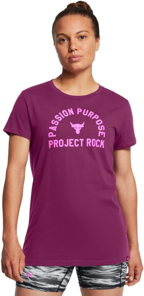 Under Armour Women's Project Rock Payoff Short Sleeve T Shirt