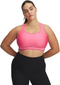 Under Armour Women's Crossback Mid Impact Sports Bra