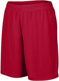 Augusta Sportswear Ladies' Octane Workout Shorts - 7 Inch Inseam Gym Athletic Attire for Women