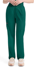Dickies EDS Signature Scrubs for Women, Elastic Waist Pull-On Cargo Pants for Women in Soft Brushed Poplin - 86106