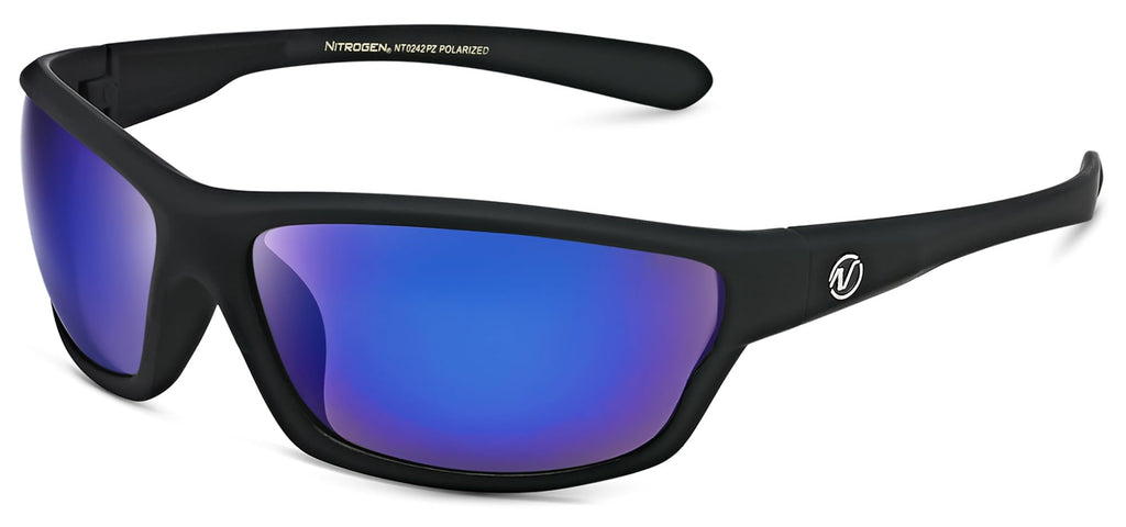 Nitrogen Polarized Wrap Around Sport Sunglasses for Men Women UV400 Driving Fishing Running Sun Glasses