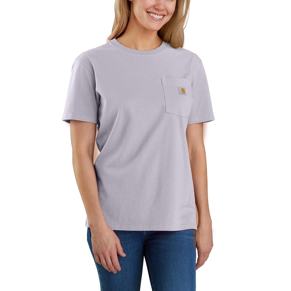 Carhartt Women's Loose Fit Heavyweight Short-Sleeve Pocket T-Shirt Closeout