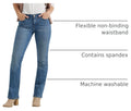 Lee Women's Ultra Lux Comfort with Flex Motion Bootcut Jean