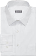 Van Heusen Mens Dress Shirt Regular Fit Poplin Solid