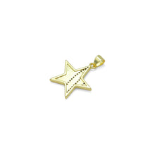 Load image into Gallery viewer, American Flag Five Point Star Charm Pendant, Sku#LK977