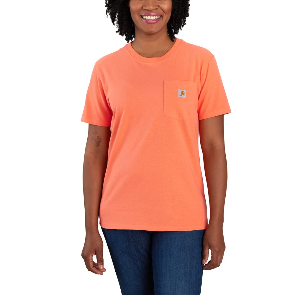 Carhartt Women's Loose Fit Heavyweight Short-Sleeve Pocket T-Shirt Closeout