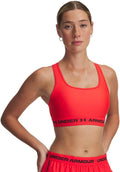 Under Armour Women's Crossback Mid Impact Sports Bra
