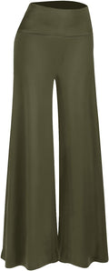 Arolina Palazzo Pants for Women Wide Leg Flowy Pants Casual Comfy High Waist Summer Pants