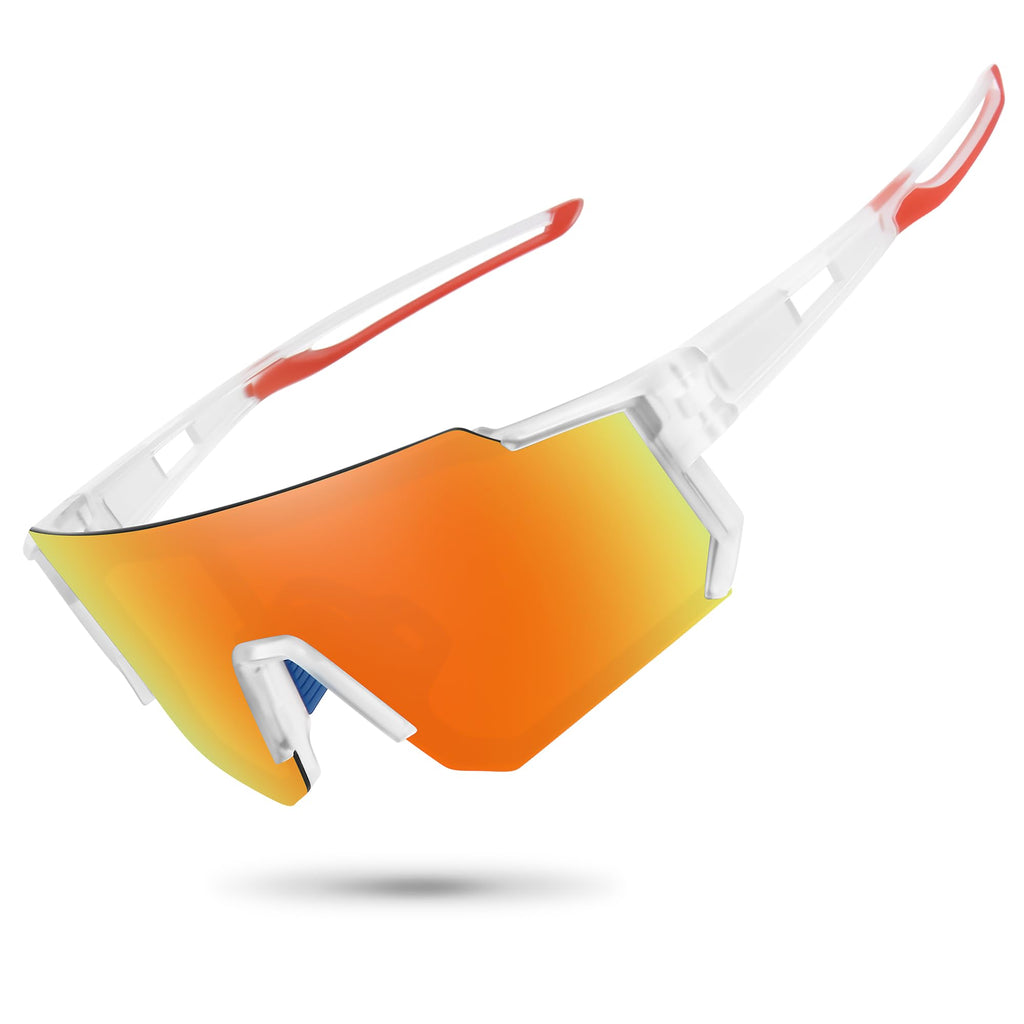 STORYCOAST Polarized Sports Sunglasses for Men Women,Driving Fishing Cycling Mountain Bike Sunglasses UV400 Protection
