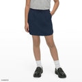 Izod Girls' School Uniform Pull-on Scooter Skirt with Undershorts, Knit Waistband & Functional Pockets, Wrinkle Resistant