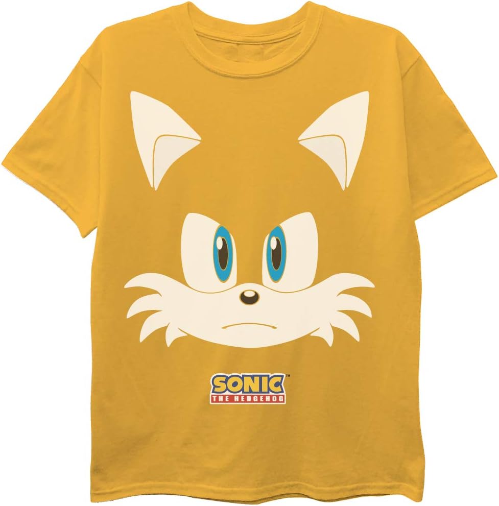 SEGA Boys' Sonic the Hedgehog Boys 3-Pack T-Shirt Bundle, Sonic, Tails, Knuckles
