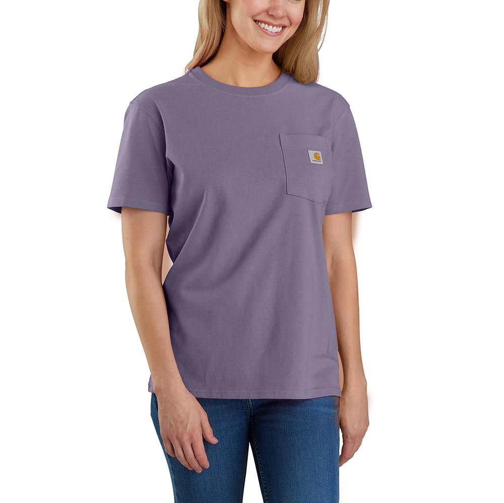 Carhartt Women's Loose Fit Heavyweight Short-Sleeve Pocket T-Shirt Closeout