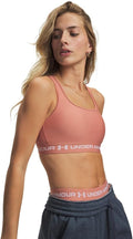 Under Armour Women's Crossback Mid Impact Sports Bra