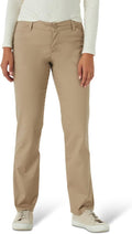 Lee Women's Wrinkle Free Relaxed Fit Straight Leg Pant