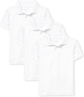 The Children's Place Boys' Short Sleeve Pique Polo, 3 Pack