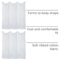 Fruit of the Loom Men's Sleeveless Tag Free Moisture Wicking Tank A-Shirt