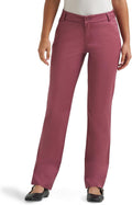Lee Women's Wrinkle Free Relaxed Fit Straight Leg Pant