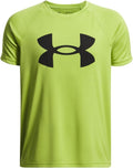 Under Armour Boys' Tech Hybrid Printed Fill Short-Sleeve T-Shirt