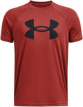 Under Armour Boys' Tech Hybrid Printed Fill Short-Sleeve T-Shirt