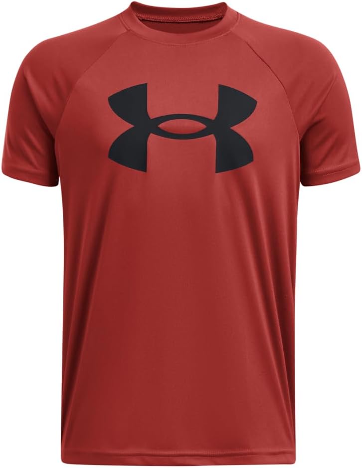 Under Armour Boys' Tech Hybrid Printed Fill Short-Sleeve T-Shirt