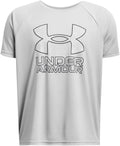 Under Armour Boys' Tech Hybrid Printed Fill Short-Sleeve T-Shirt