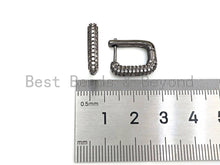 Load image into Gallery viewer, CZ Double Row Huggie Earring, Sku#J251