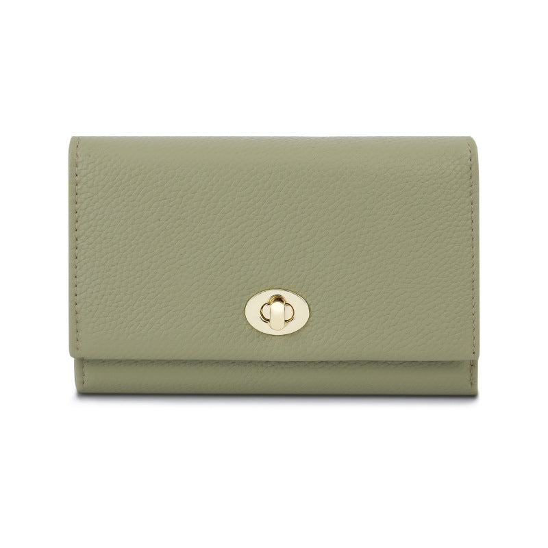 Women's PU Leather Wallet with Lock Closure | Influencer Style | Sarah Express