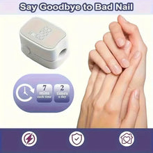 Load image into Gallery viewer, Portable LED Nail Lamp – USB Rechargeable, Quick-Dry, Compact for Manicures &amp; Pedicures