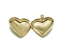 Load image into Gallery viewer, Lockets Heart with Rose Horse Pendant, Sku#FH188