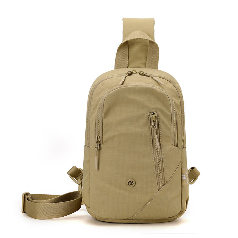 Ultra-light Nylon Crossbody Chest Bag | Lightweight Shoulder Tote for Women