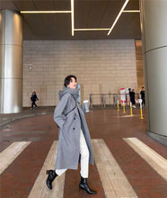 Load image into Gallery viewer, Women's Wool Coat Mid-length Loose Thicken Autumn Winter New Style Overcoat