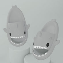 Load image into Gallery viewer, Cartoon Shark Slippers Funny Cute Soft EVA Indoor Outdoor Shoes