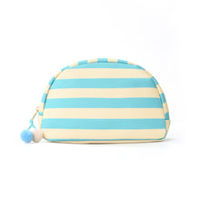 Load image into Gallery viewer, Striped Fashionable Shell-Shaped Makeup Bag