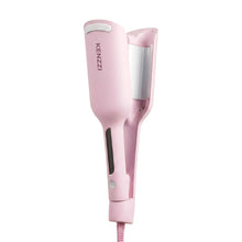 Load image into Gallery viewer, KENZZI Wave Styler 2-Barrel Hair Waver, 1.25 in, 6 Heat Settings, Pink