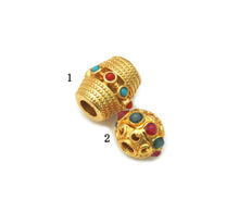 Load image into Gallery viewer, Enamel Spacer Beads, Sku#LX20