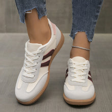 Load image into Gallery viewer, Women's Retro Color-Block Sneakers - German Training Style Low-Top Casual Shoes