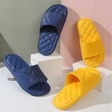 Load image into Gallery viewer, Women's Plaid EVA Slide Slippers | Lightweight Open-Toe Bathroom Sandals