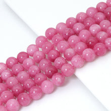 Load image into Gallery viewer, Rhodochrosite Jade Round Smooth Beads, Sku#U2225